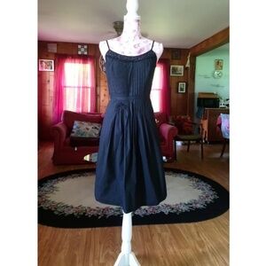 Ann taylor Loft Sleveless Black Dress
